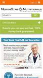 Mobile Screenshot of northstarnutritionals.com
